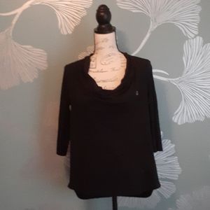 Lands' End Chase Cowl Neck Top (Beautiful)